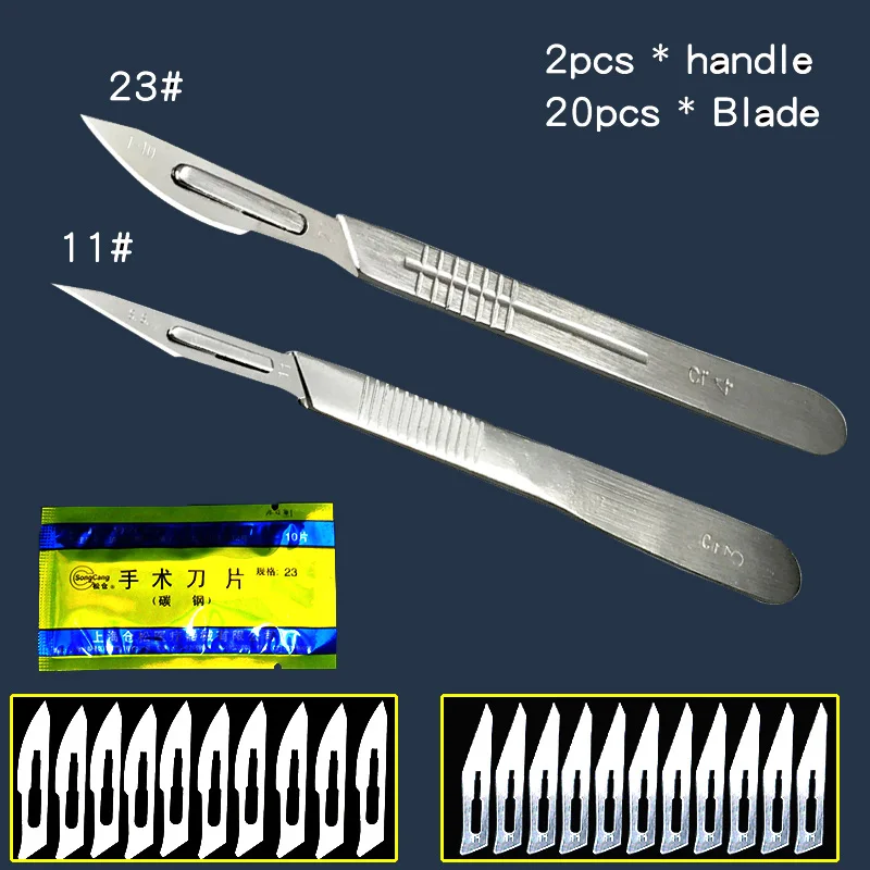 Одноразовый животный хирургический нож для скальпеля, хирургический нож для скальпеля, многофункциональный инструмент для скрапбукинга