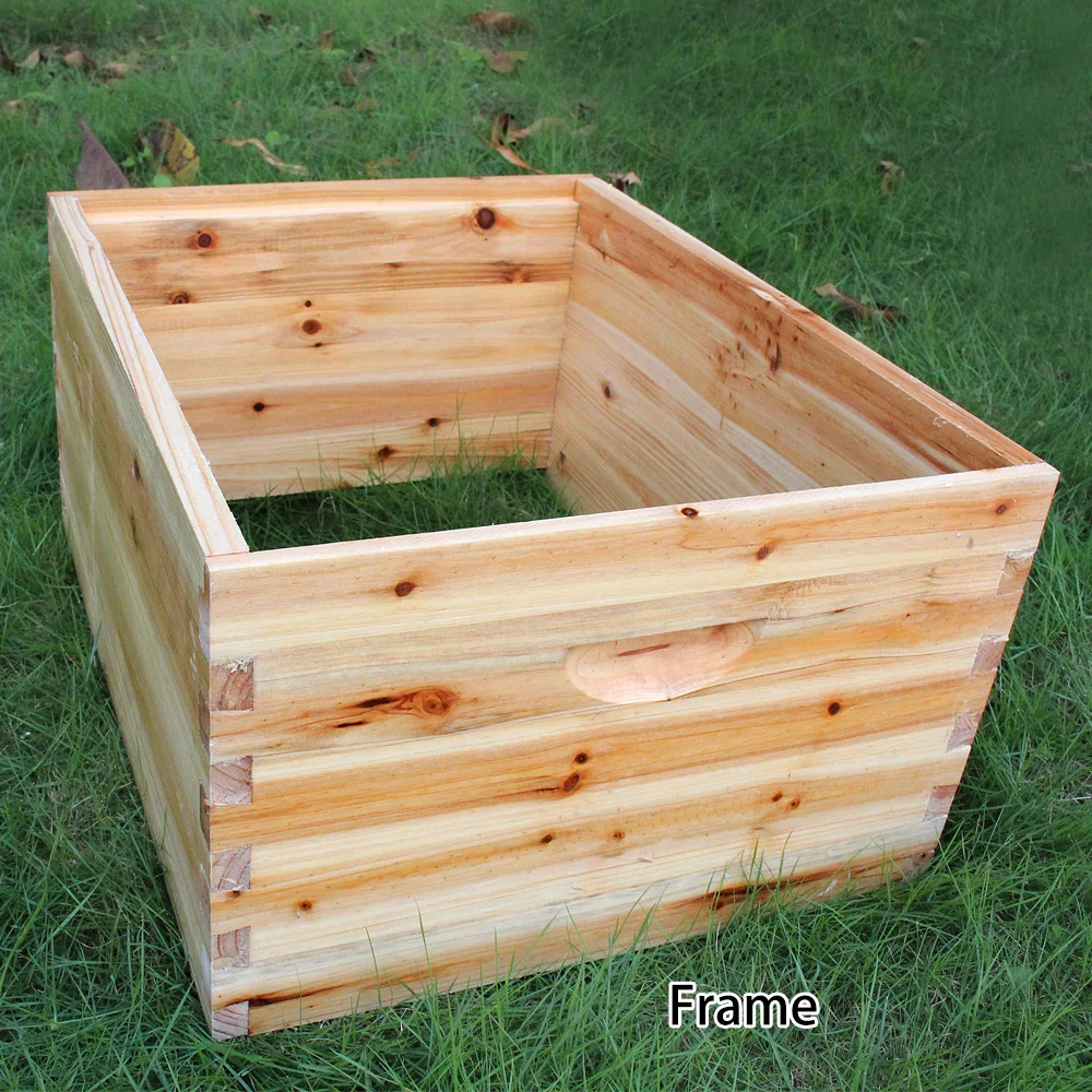 Деревянная коробка улей с 7 рамами улей инструменты для пчеловодства мед самоплавящийся улей дом пчелиный улей поставки оборудование для пчеловодов