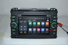 7 “Android 6.0 para Toyota Prado 2002 2009 reproductor de DVD del coche, navegación GPS 4G, 4 Core, 16G, 1024×600, ruso, inglés
