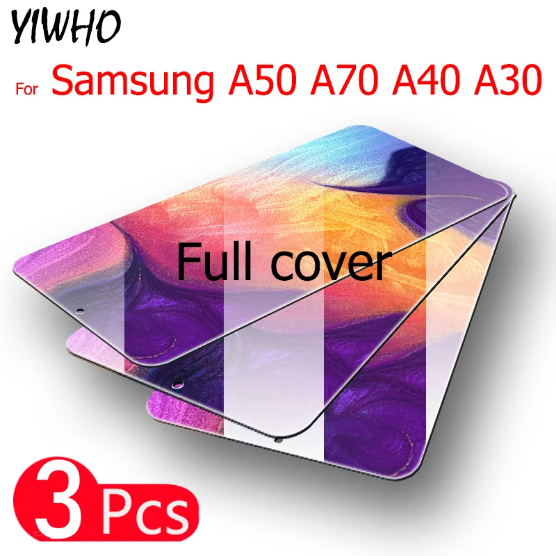 

Protective Glass For Samsung Galaxy A70 Case Full Cover On For Samsung A70 A30 A40 A50 2019 Tempered Glass Sansung Sumsung Galax