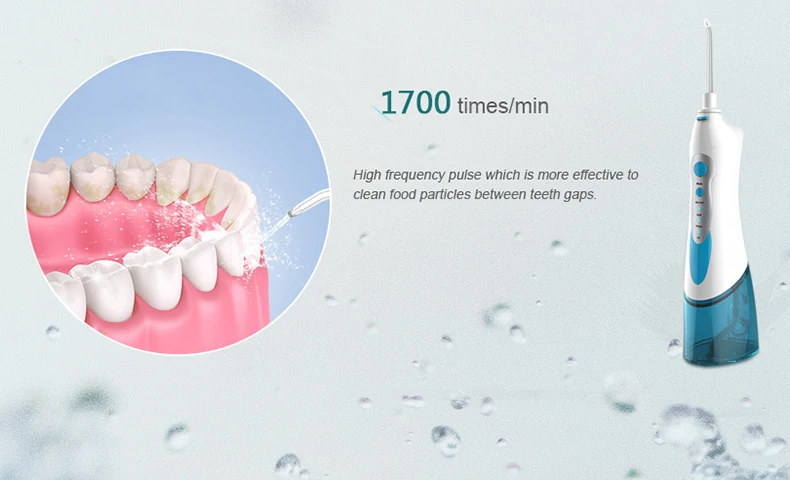 Профессиональный ирригатор воды 180 мл портативное орошение полости рта перезаряжаемые зубные нити зубы отбеливающий для полости рта Уход Набор
