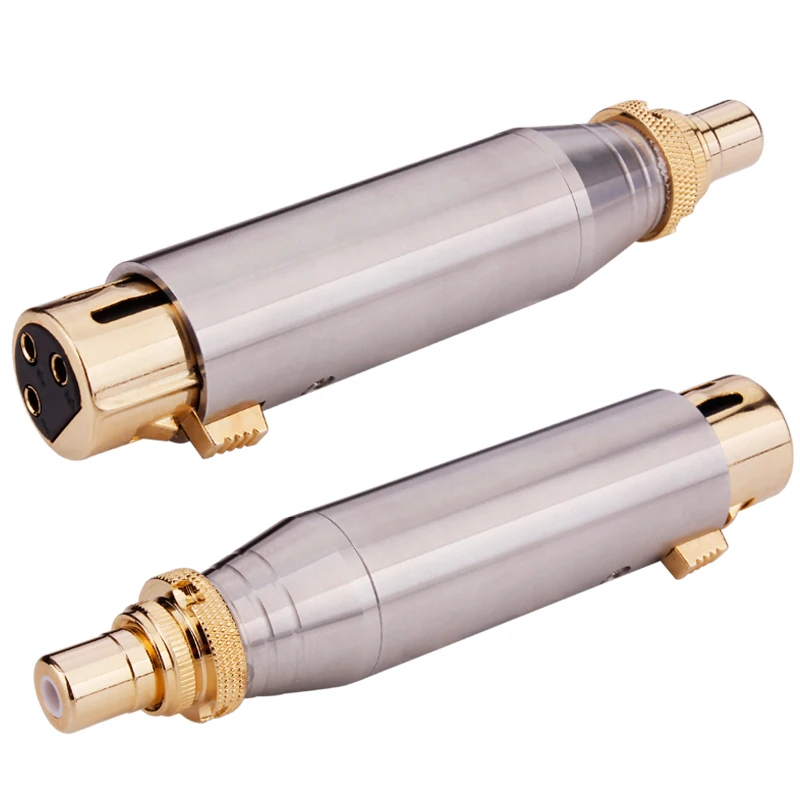 3 контактный XLR штекер гнездо RCA стандартный кабель микшер никелированный