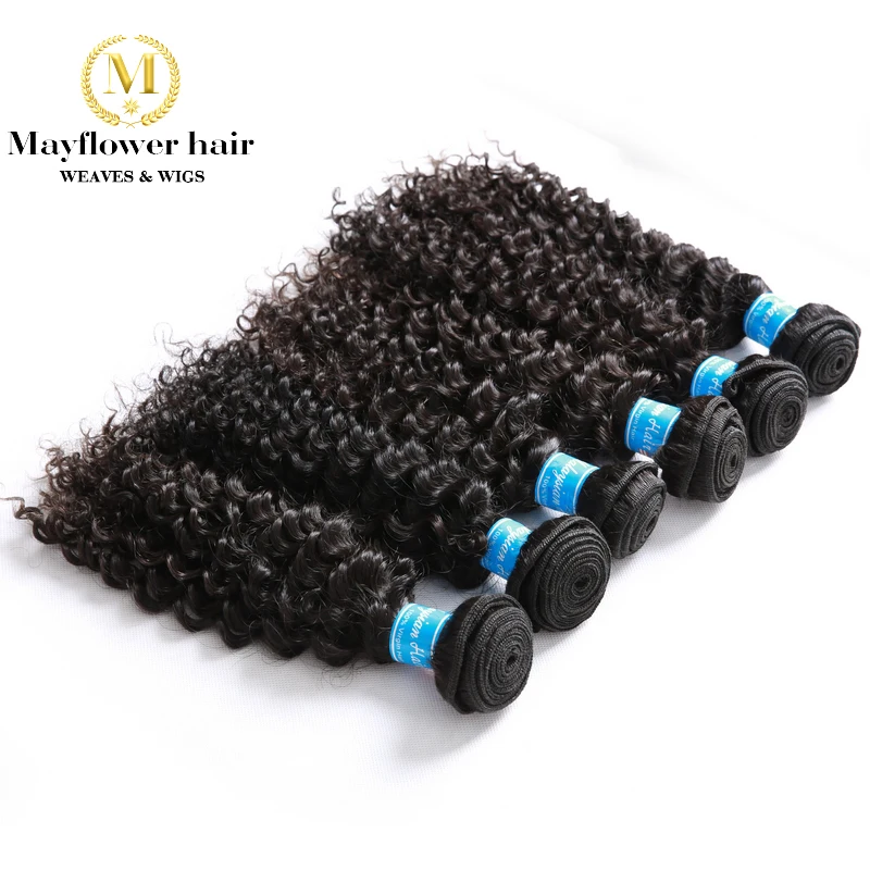 Malaysian virgin hair curly hair (6) 
