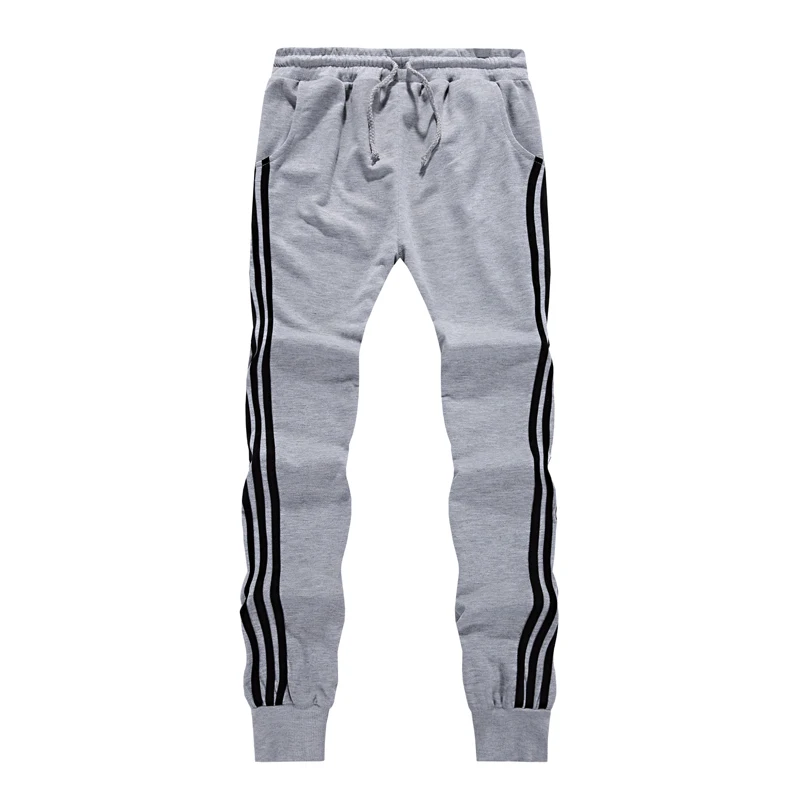 

2018 New men's brand pants fashion casual stretch stripe pants stretch cotton men's fitness breathable quick-drying trousers XXL