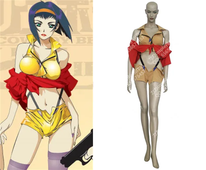 Cowboy Bebop Faye Valentine Cosplay Costume Anime Custom Made Uniform -  Cosplay Costumes - AliExpress