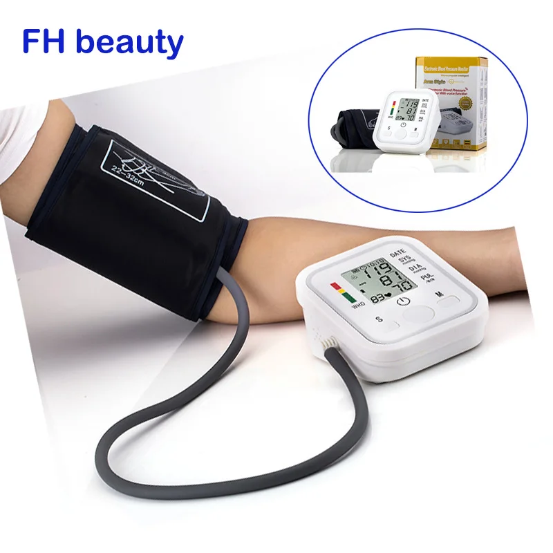 Digital Upper Arm Blood Pressure Pulse Monitors tonometer Portable font b health b font care bp