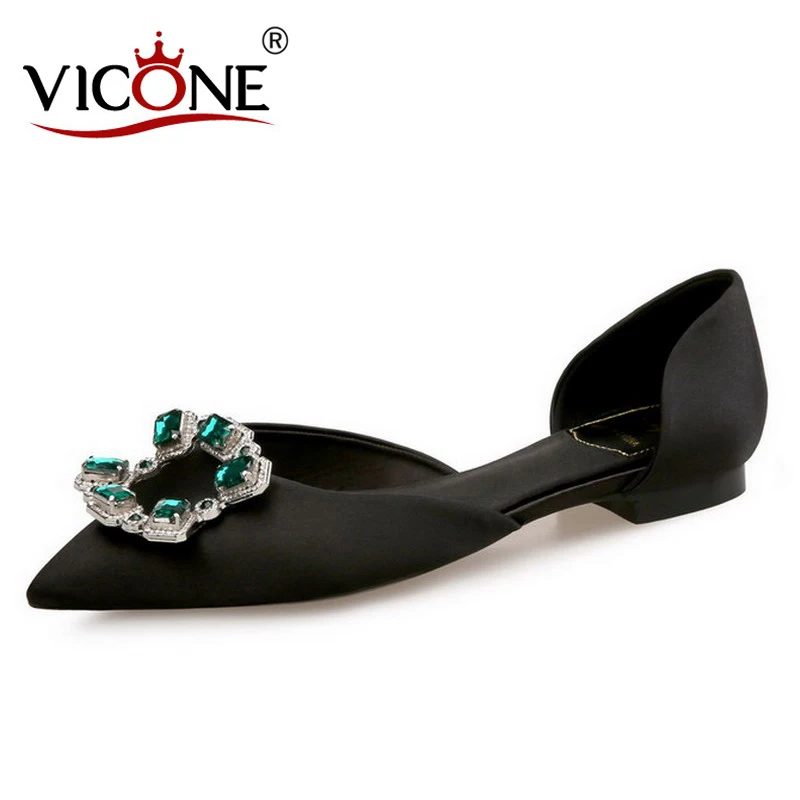 VICONE Women's flat-soled pointed shoesV10190