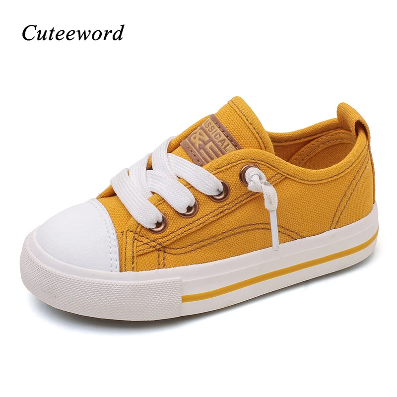 childrens canvas slip on shoes