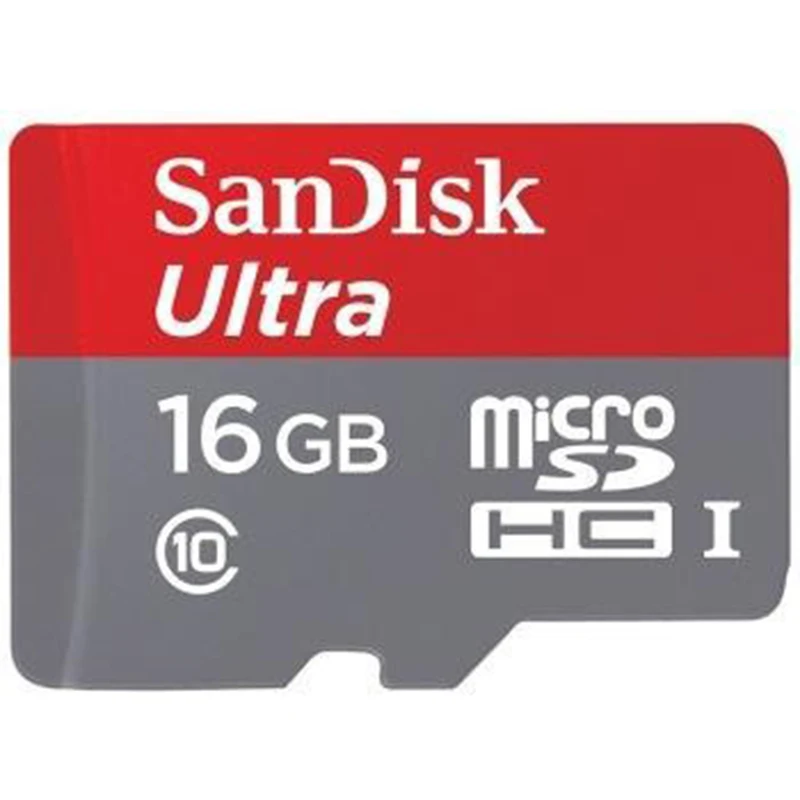 Карта памяти SanDisk micro SD 64 ГБ 32 16 128 + кардридер 4 в 1 Type c/Lightning/Micro USB/USB 2 0 для iphone|memory