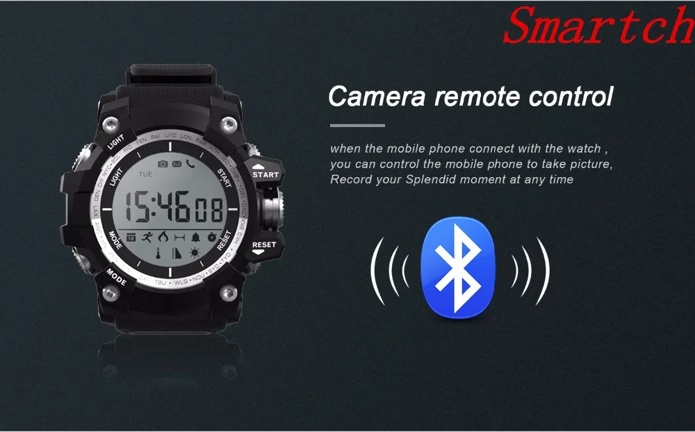 

Smartch Newest Waterproof IP68 Bluetooth Smart watch XR05 Support 30 Meter Diving call message reminder Smartwatch for Android S