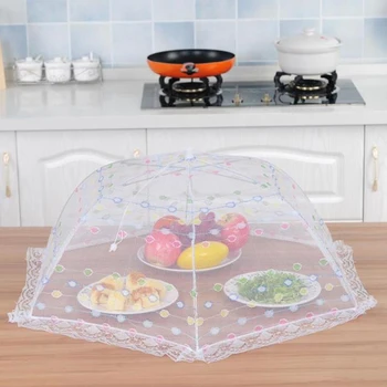 

Creative Home Large Fly-Proof Dish Cover Multi-Function Kitchen Fine Mesh Ventilation Table Insect-Proof Cover