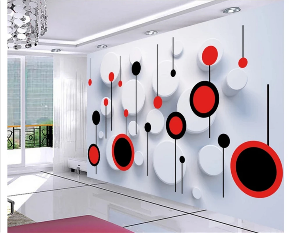 Beibehang Wallpaper Untuk Dinding 3 D Wallpaper Ukuran Trend Fashion