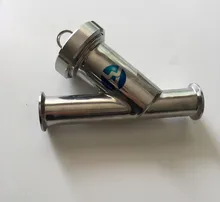 Гигиенические 11/2in. Triclamp Y Тип фильтра SS304 Нержавеющая сталь y ситечко