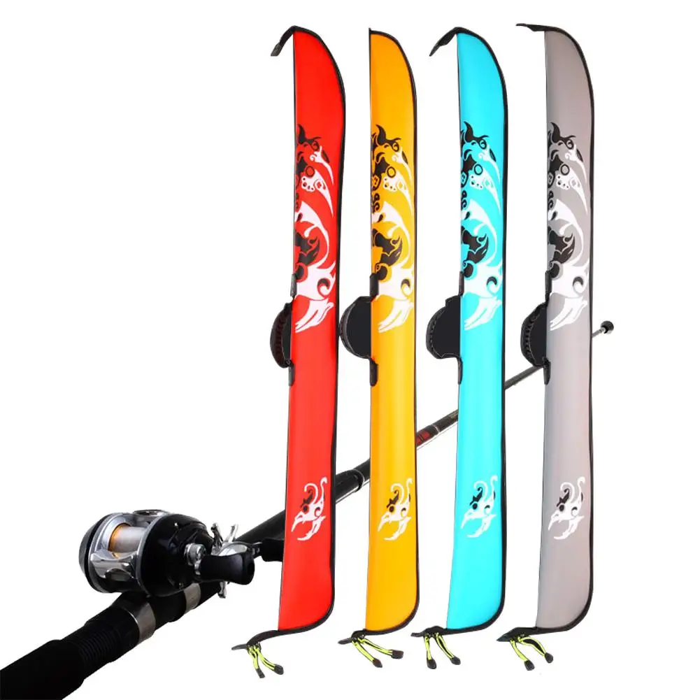 

2018 New Thickened EVA Foldable Fishing Bag 125CM Portable Fishing Bag With Handle Random Color Delivery Can Store 5-6 Rods