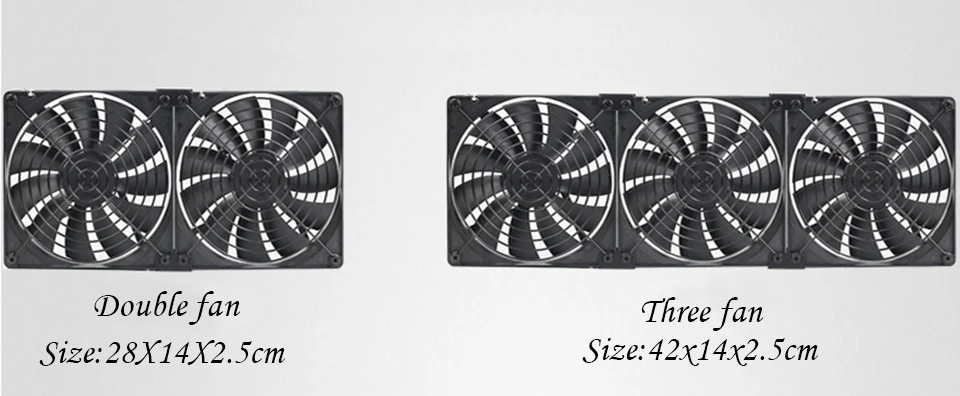 DC 12 В 3PIN 140 мм низкий уровень шума мощный серверный кулер шахтерский чехол вентилятор охлаждения для BTC Miner Bitcoin Antminer S7 S9
