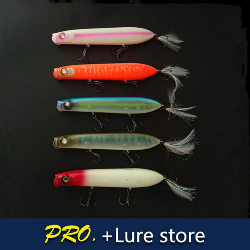 1 pc high quality see fishing lure pencil bait ,ice fishing topwater