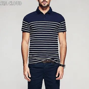 

82 Free shipping plus size short sleeves plus size fat 8xl fashion stripe elastic turn-down collar short-sleeve shirt