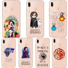 Игра престолов Daenerys Dragon Jon Snow tyrion lannister мягкий чехол для huawei P20 Pro mate 20 Pro P30 Lite P20 P8 Lite P30Pro