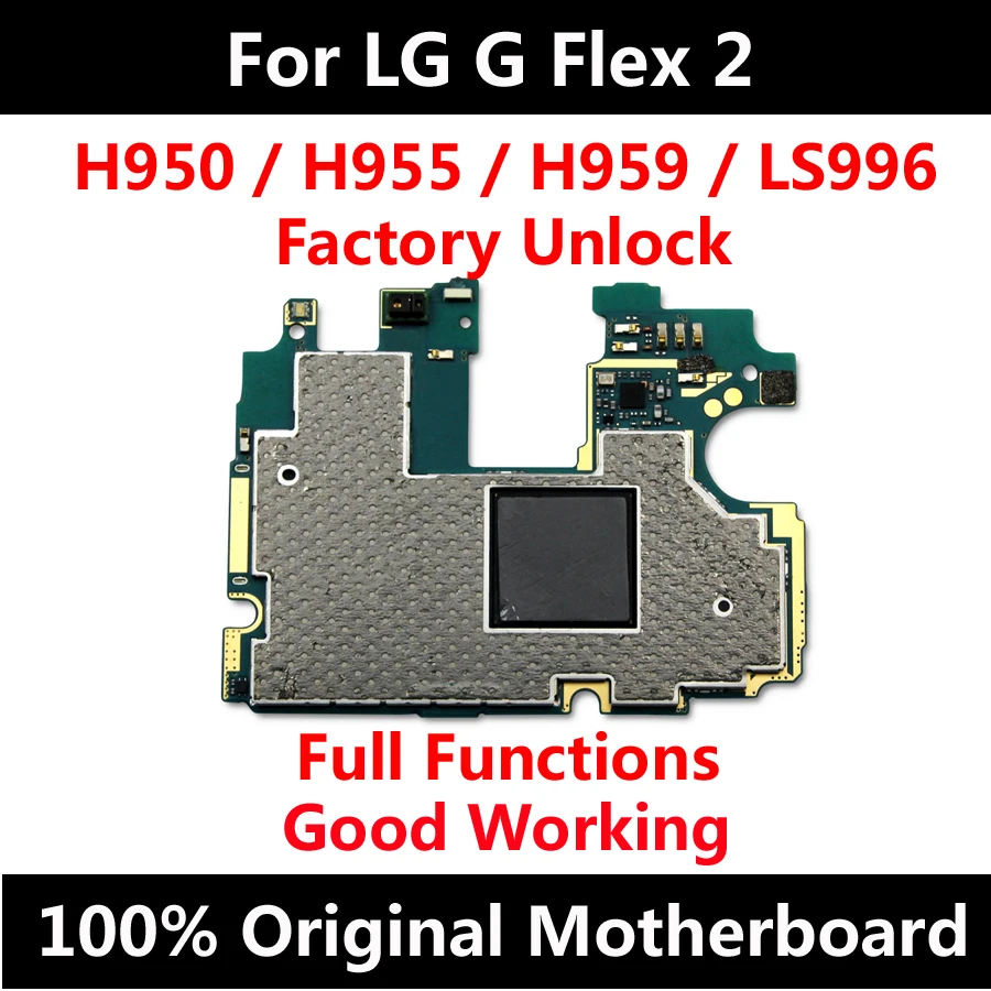 Original Motherboard For LG G Flex 2 H950 H955 H959 LS996