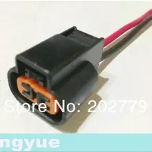 Longyue 20 штук Универсальный 2 pin O2 Соединитель с кабелем автомобильный разъем электросети 15 см проволоки