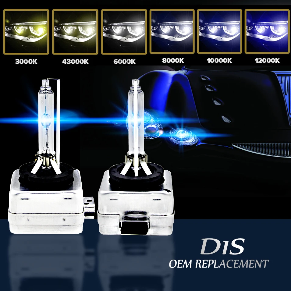 2x D1S 35 Вт фары HID 85410 для AUDI BMW MERCEDES запасные лампы|Передние LED-фары авто| |