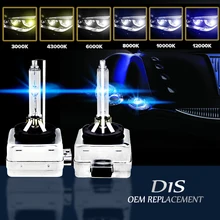 2x D1S 35 Вт лампы HID 85410 для AUDI BMW MERCEDES замена лампы