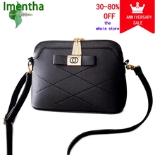 Purses And Handbags Imentha Get Free Shipping On Aliexpress Women Bag Black Crossbody Bags For Shoulder Female Leather Handbags Purses And
