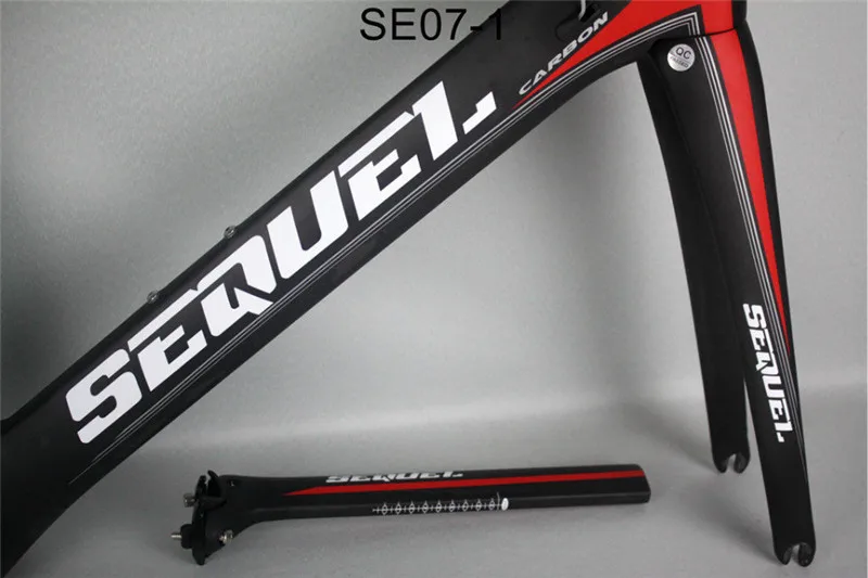 Discount 2019 Seuqel DCRF07 carbon bike road frame T800 BB30/BSA OEM color carbon bicycle frame for high people 28 Discount 2019 Seuqel DCRF07 carbon bike road frame T800 BB30/BSA OEM color carbon bicycle frame for high people 28