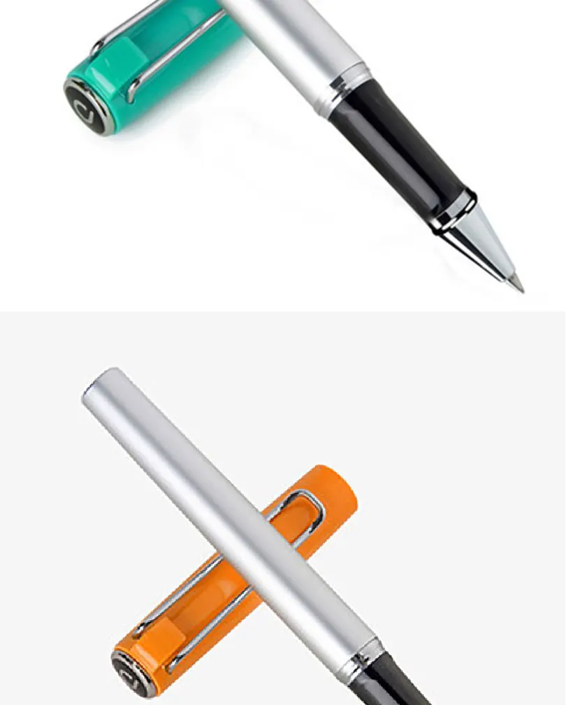 Escritório da Escola Grátis para Estudantes Deli Esferográfica Caneta Material Escolar Estacionário Metal Cristal Frete Canetas um 0.5mm 4 caneta frete grátis para estudantes canetas