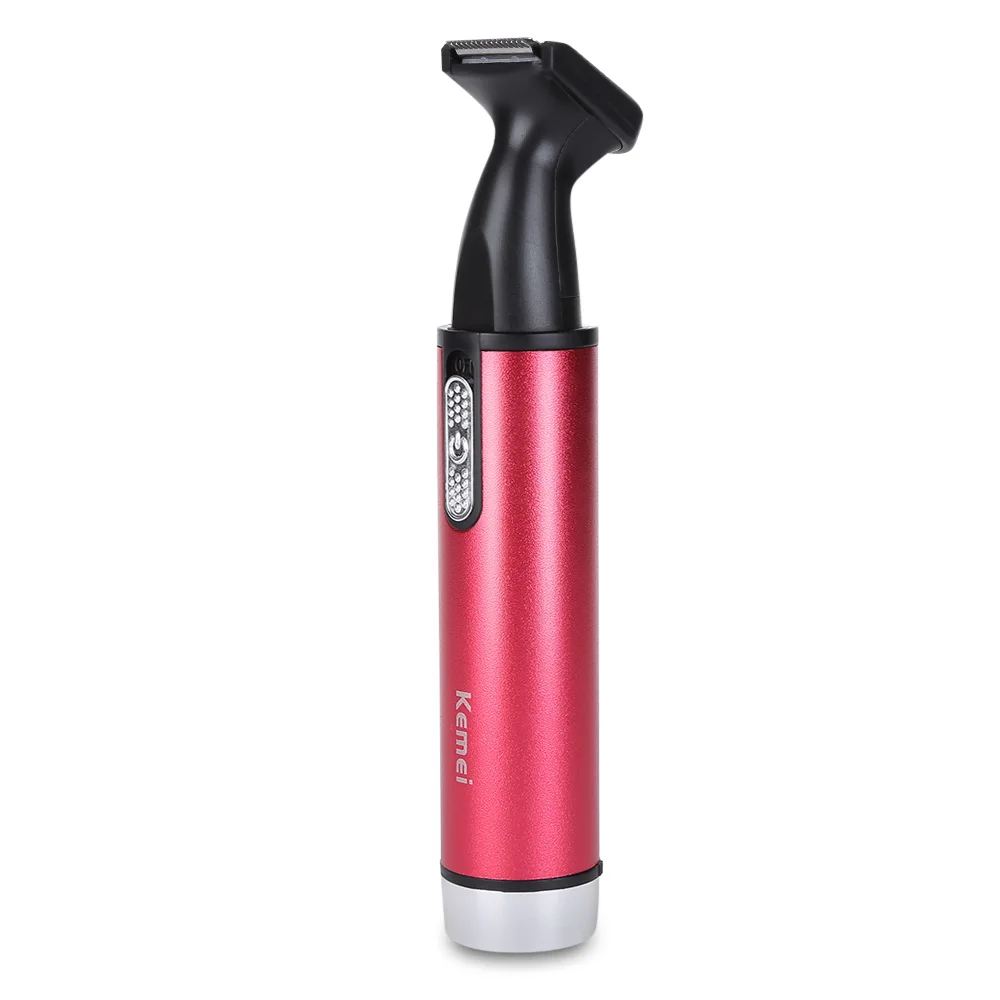 KEMEI KM6621 3 in 1 Nose Trimming Hair Trimmer Eyebrow Brush Nose and Ear Hair Trimmer Sideburns Hair Cut Eyebrow Trimmer 3
