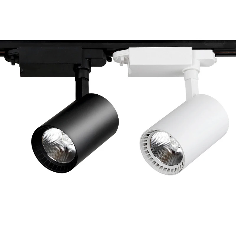 free shipping 1pcs 10W 900lm COB LED Track lighting as shopping mall/ clothing store lamp spot light AC85-265V | Лампы и освещение