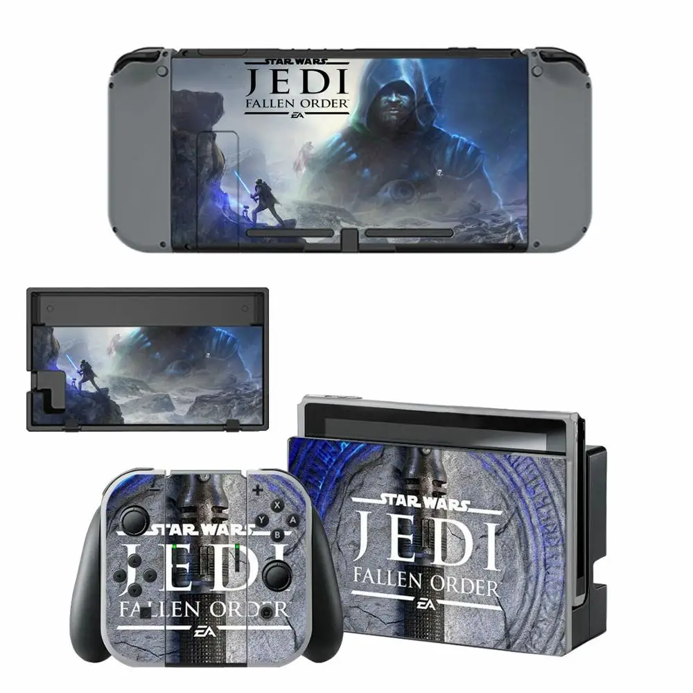 Star Wars Jedi Fallen Order nindoswitch sticker s Switch sticker, совместимый с Nintendo Switch Console, Joy-Con, контроллер