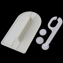 Гладилка для помадки инструменты для приготовления тортов полировщик инструменты коврик для украшения помадки сахарная глазурь колесный штамп для тиснения Инструменты