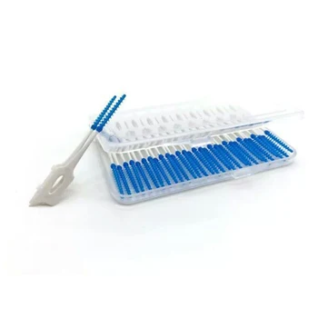

40PcsAdults Interdental Brushes Clean Between Teeth Floss Brushes Toothpick ToothBrush Dental Oral Care Tool