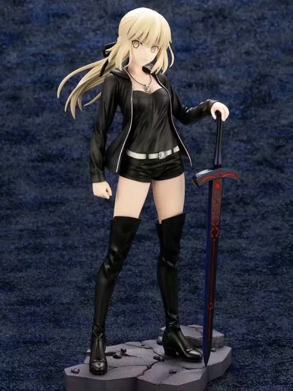 

24cm Fate Grand Order saber FATE The Holy Grail War Fate stay night PVC Action Figures toys Anime figure Toys For Kids children
