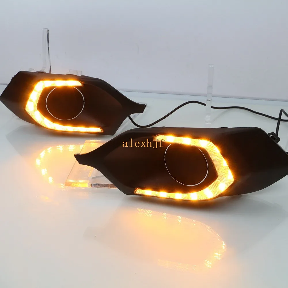 July King LED DRL Daytime Running Lights Case for Mitsubishi Pajero Sport Montero Sport 2016+, LED Fog Lamp With Turn Signals July King LED DRL Daytime Running Lights Case for Mitsubishi Pajero Sport Montero Sport 2016+, LED Fog Lamp With Turn Signals