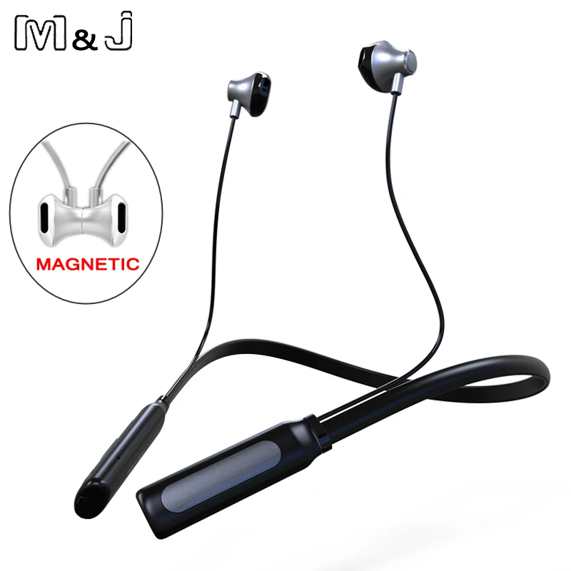 M J Wireless Bluetooth Earphone Headphones with Microphone Sport Stereo V4 1 Bluetooth Earphone For iPhone 7 xiaomi Android Phon