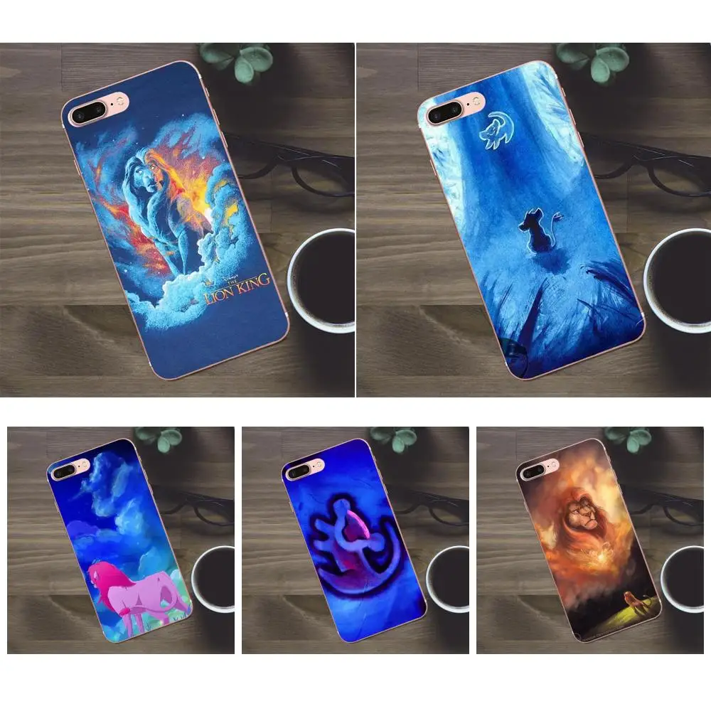 Новейшие чехлы для телефонов с рисунком синего льва и короля Huawei G8 Honor 5C 5X 6 6X 7 8 9 Y5II