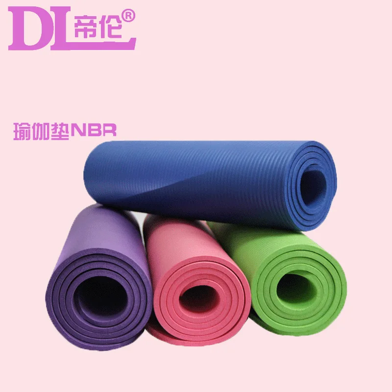 

1830*610*10mm Yoga Mat with Position Line Non Slip Carpet Mat For Beginner Environmental Fitness Gymnastics Mats