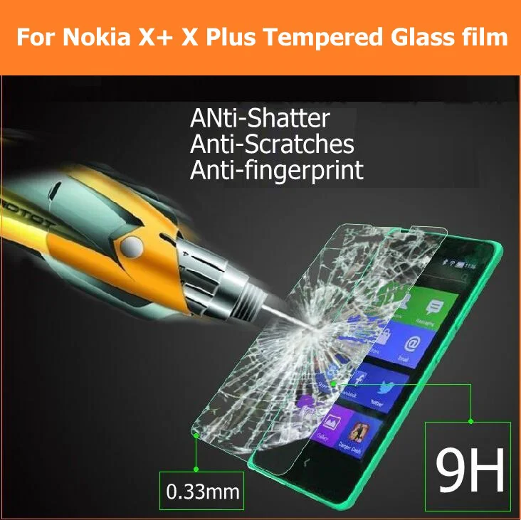 Горячая Распродажа пленка из закаленного стекла для Nokia A1 X X2 XL + стеклянная E1 Plus