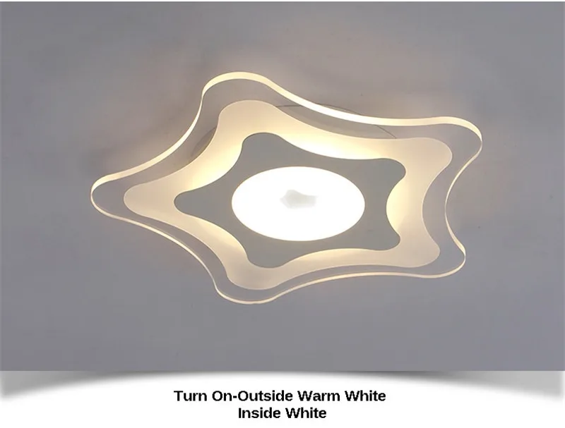 Moderno e Minimalista Lâmpada do Teto Meninos e Meninas dos Desenhos Estrela do Mar das Crianças Lâmpada do Quarto Ultra-fino Acrílico Iluminação Quarto Animados Led 13 ultrafina, led, iluminação para quarto, meninos, meninas,