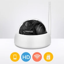 Cámara IP Inalámbrica WiFi Seguridad Para El Hogar Cámara de Vigilancia de La Cámara 720 P de Corte IR de Visión Nocturna CCTV Cámara Soporte de Tarjeta TF Max 64G
