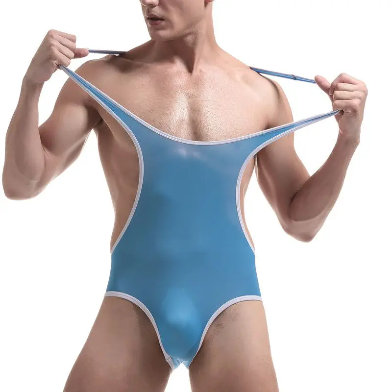 

Fitness Bodysuit Breathable Slim Lift Men Running Excercise Soft Spandex Underwear Tight Suits Body Building Men Singlet