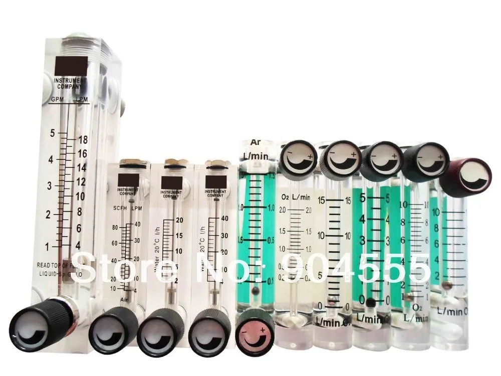 Большой поток Панель ротаметр, жидкость/вода расходомер Max.150LPM поток воды