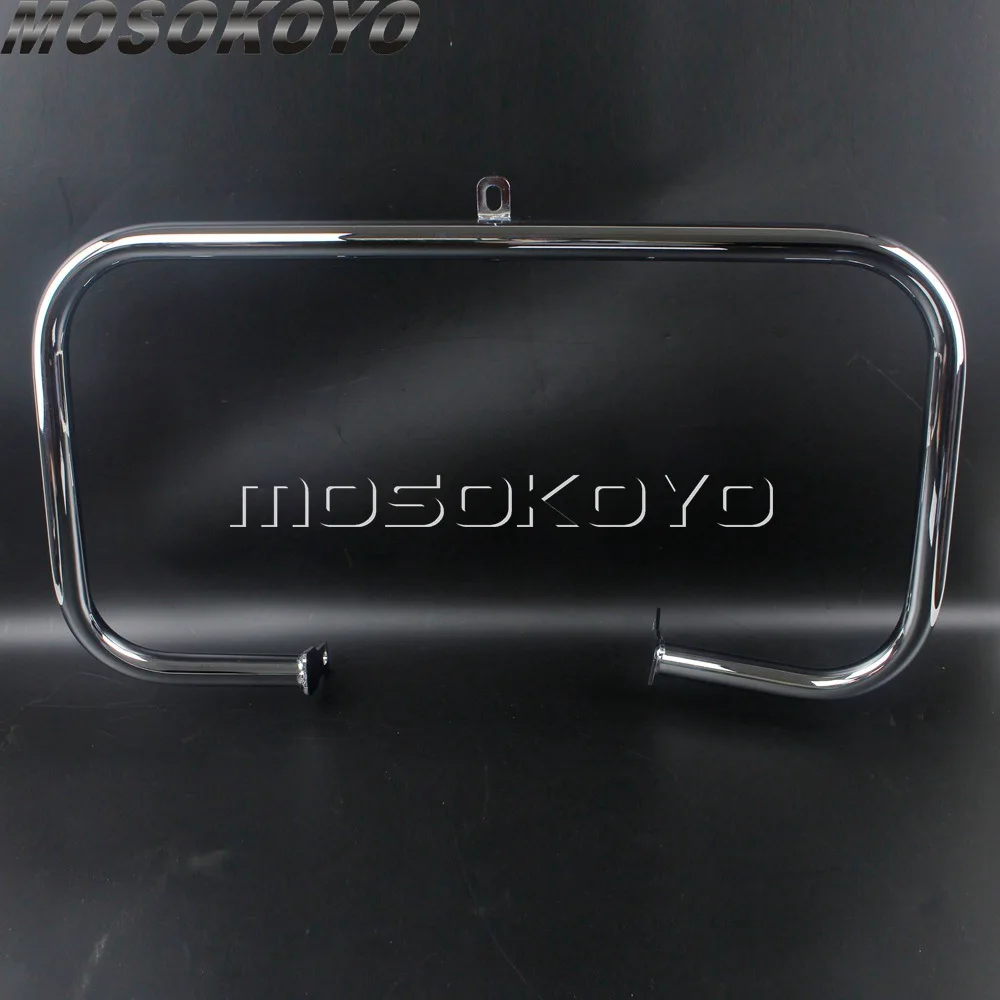 Мотоциклетная хромированная защита двигателя для Honda Shadow Aero VT 750 750C 400 2004-2011 мотоциклетная стальная защита для автострады