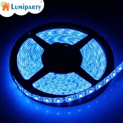 LumiParty 5 м водонепроницаемый 300 светодиодный 3528 SMD гибкий светодиодный светильник полоса (12 В) синий