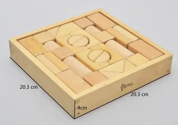 children's wooden building blocks