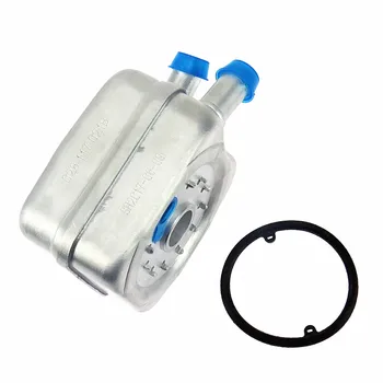 

SCJYRXS Oil Cooler Temperature Radiator + Rubber Seal Ring For Passat Golf Beetle A4 TT 028117021B 038117070A 028 117 021L