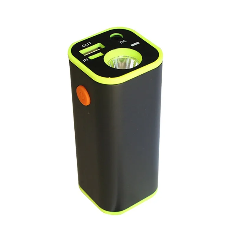 Perfect Cycling 18650 Battery Box USB Charger LED Light Mobile For Bike Light Phone Tablet Audio Player Power Bank with Portable Bag 1