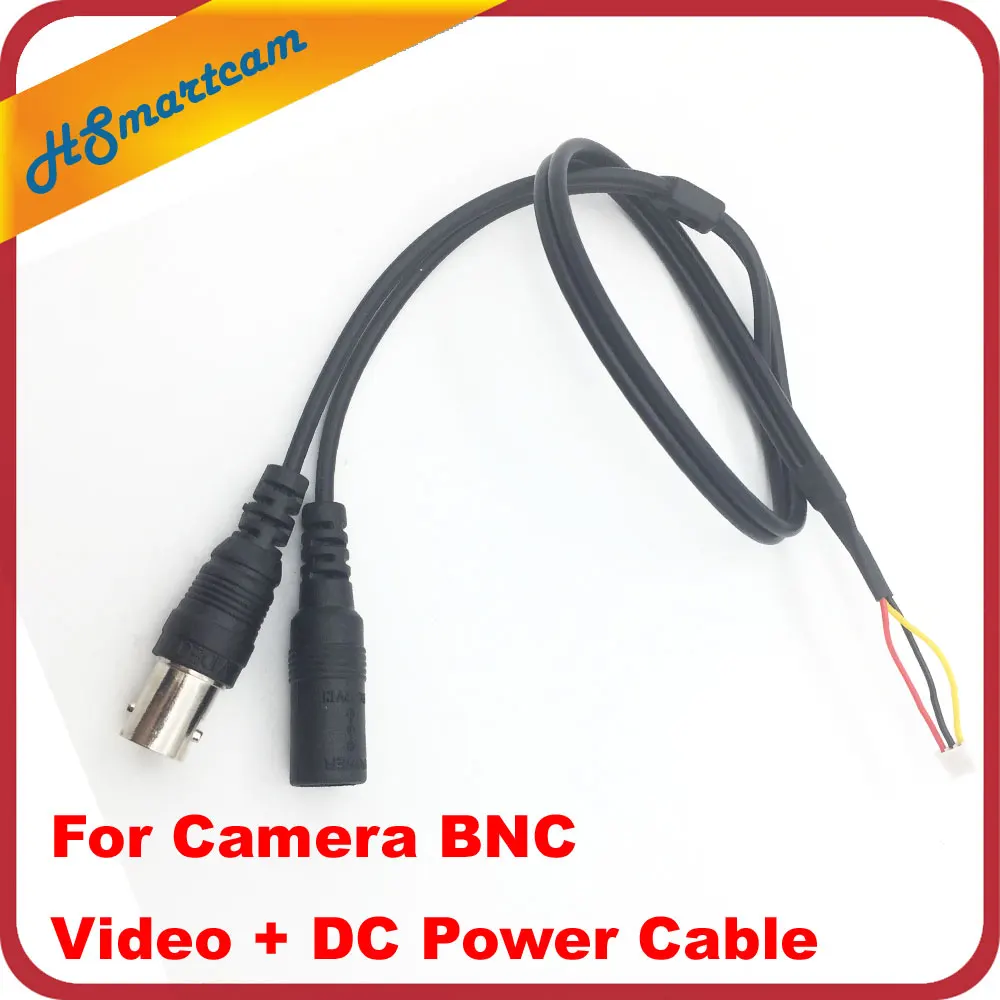 CCTV Security video Mic Audio FPV mini Camera + BNC Video + Power Cable